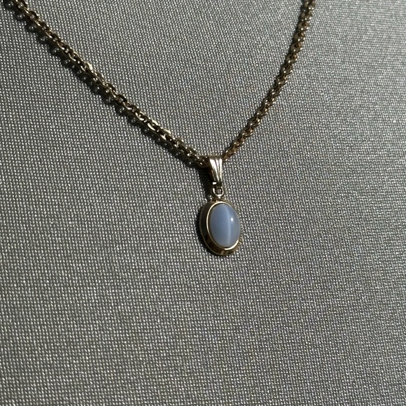 Vintage SARAH COVENTRY (Sarah Cov) costume jewelry shorter chain pendant - Picture 10 of 14